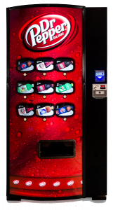 Dr Pepper Vending Machine