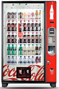 Glassfront Coke Vending Machine